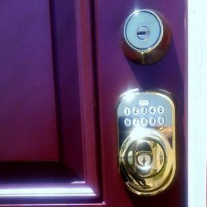 keypad deadbolt